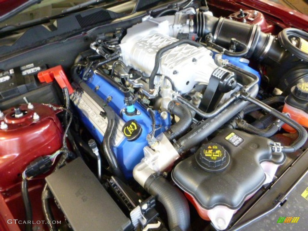 2014 Ford Mustang Shelby GT500 SVT Performance Package Coupe 5.8 Liter SVT Supercharged DOHC 32-Valve Ti-VCT V8 Engine Photo #80280431