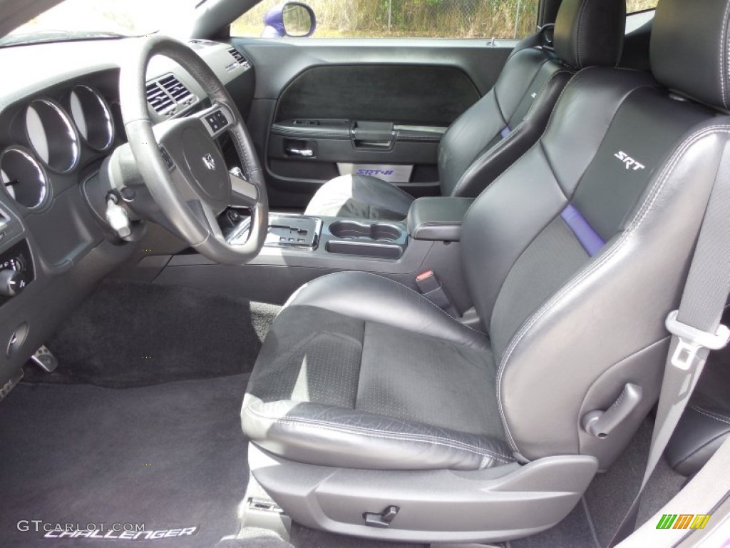 Dark Slate Gray Interior 2010 Dodge Challenger SRT8 Photo #80280884