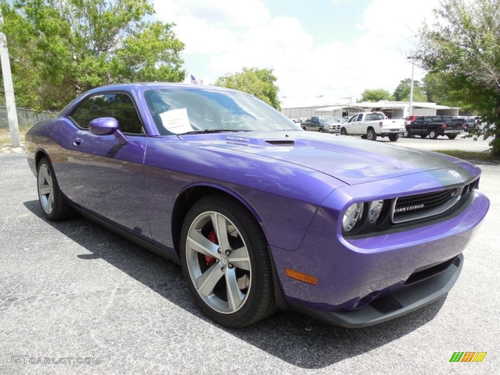 Plum Crazy Purple Pearl 2010 Dodge Challenger SRT8 Exterior Photo #80280970