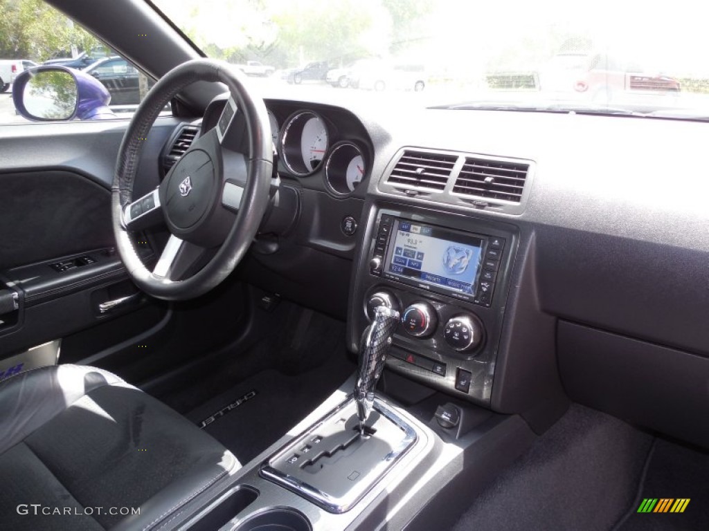 2010 Dodge Challenger SRT8 Dark Slate Gray Dashboard Photo #80280982