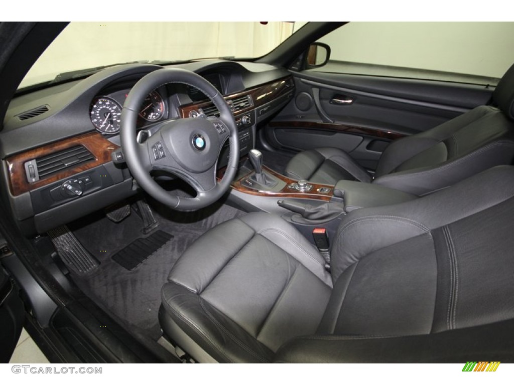 2011 3 Series 335i Convertible - Space Gray Metallic / Black photo #3
