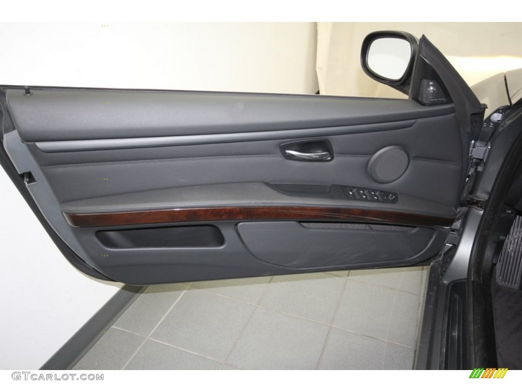 2011 3 Series 335i Convertible - Space Gray Metallic / Black photo #16