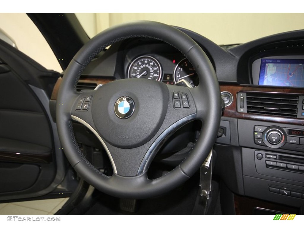 2011 3 Series 335i Convertible - Space Gray Metallic / Black photo #30