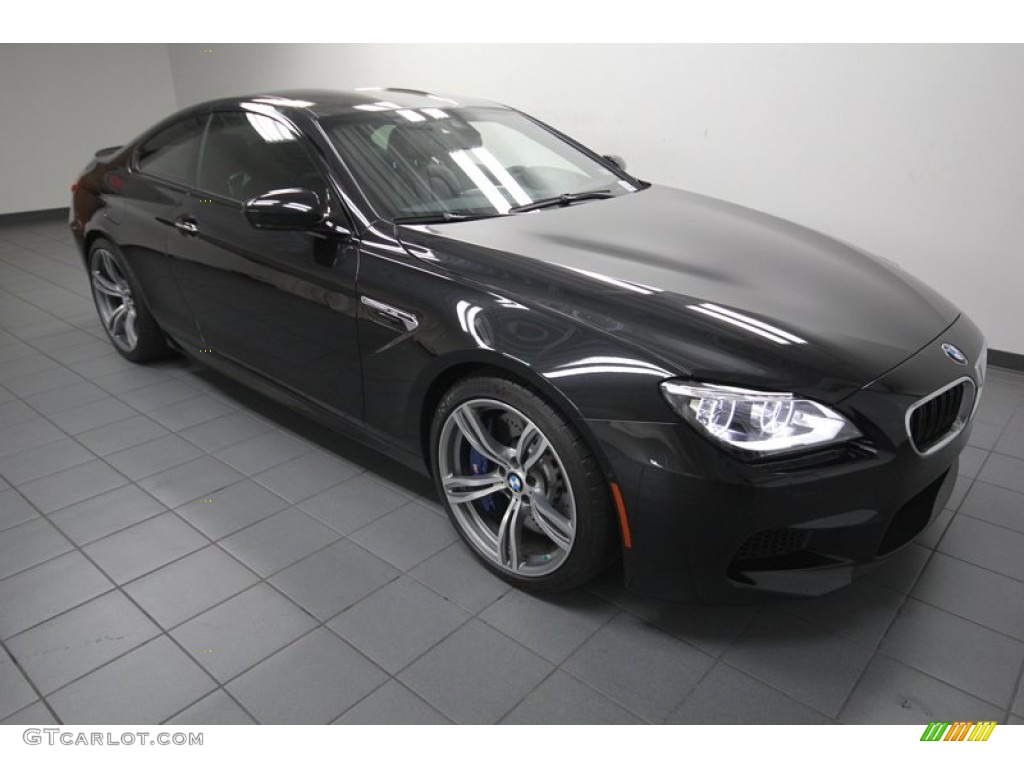 Black Sapphire Metallic 2013 BMW M6 Coupe Exterior Photo #80283809