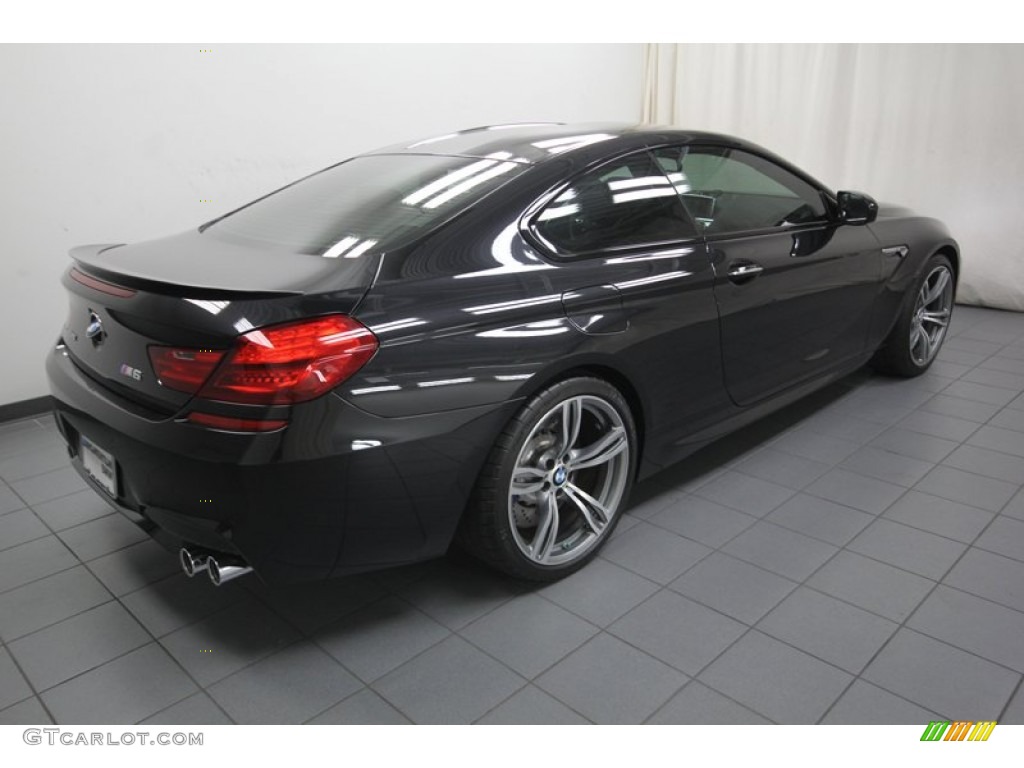 2013 M6 Coupe - Black Sapphire Metallic / Black photo #8