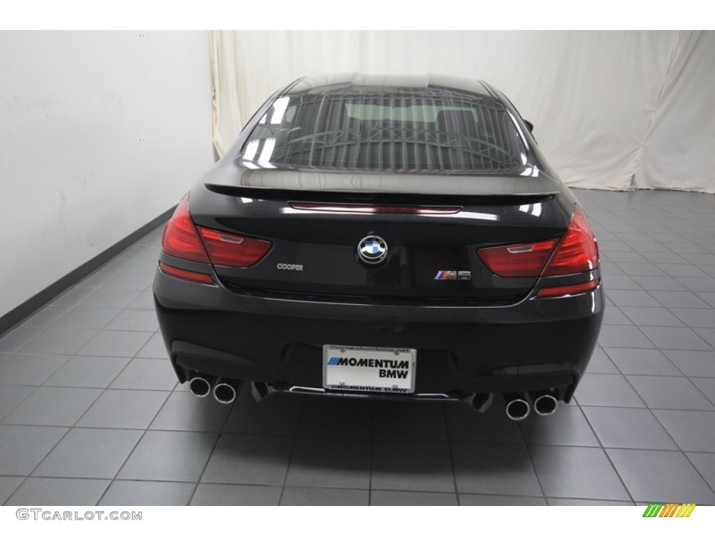 2013 M6 Coupe - Black Sapphire Metallic / Black photo #10