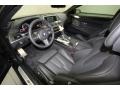 2013 BMW M6 Black Interior Front Seat Photo