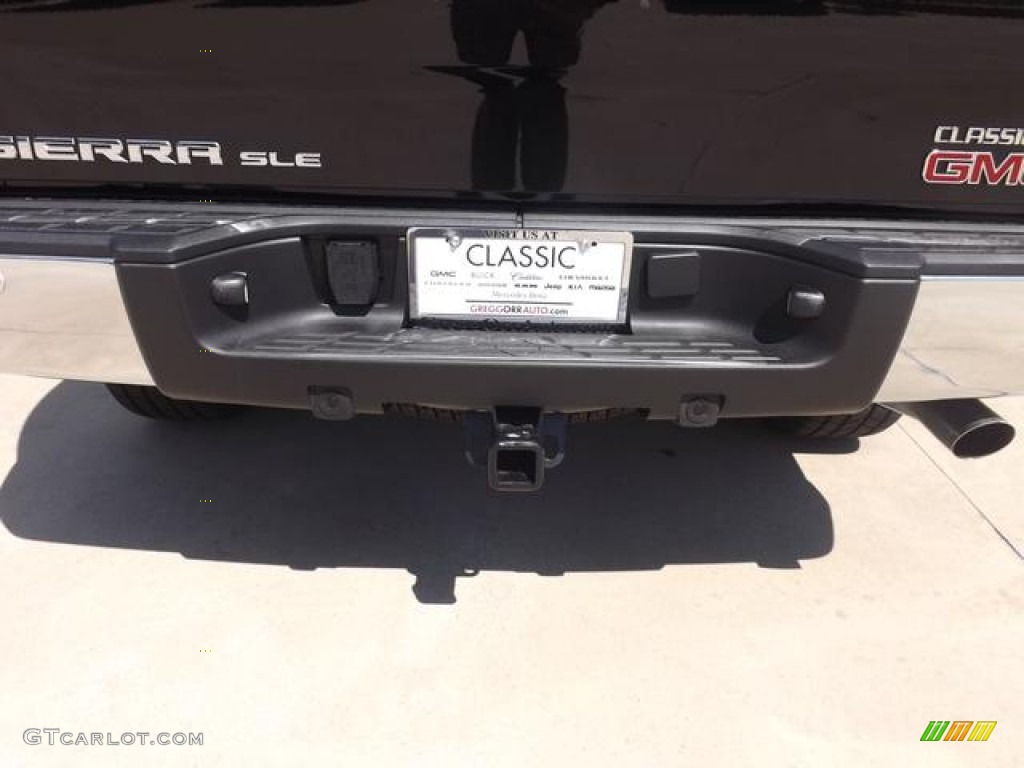 2013 Sierra 1500 SLE Crew Cab 4x4 - Onyx Black / Ebony photo #11