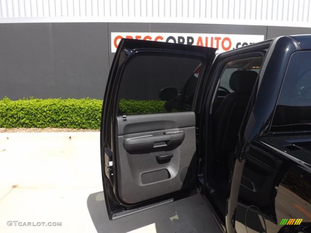 2013 Sierra 1500 SLE Crew Cab 4x4 - Onyx Black / Ebony photo #31