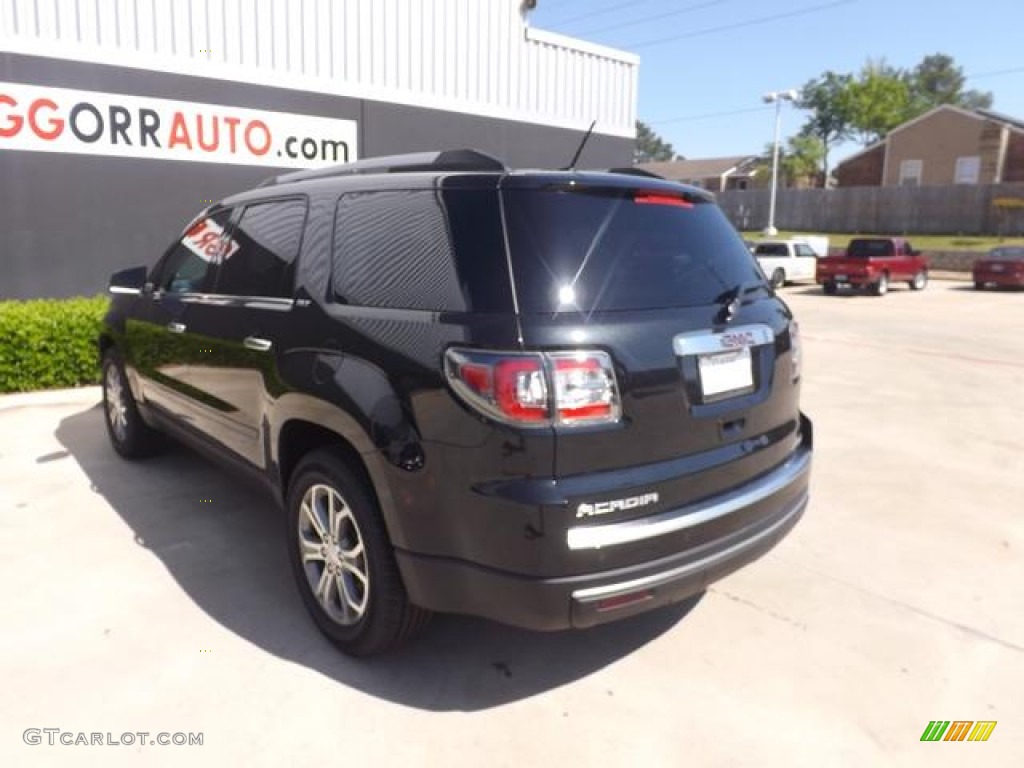 2013 Acadia SLT - Carbon Black Metallic / Ebony photo #5