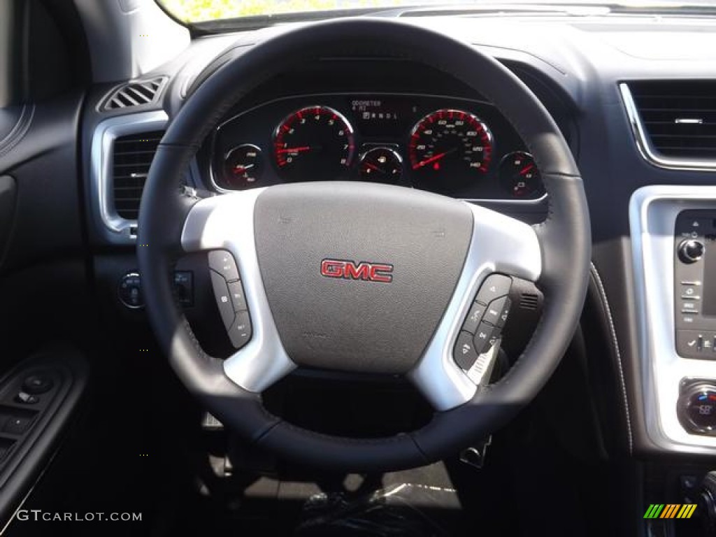 2013 Acadia SLT - Carbon Black Metallic / Ebony photo #17