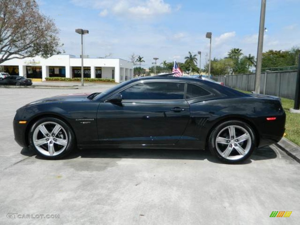 Black 2012 Chevrolet Camaro LT 45th Anniversary Edition Coupe Exterior Photo #80285183