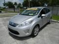 Ingot Silver Metallic - Fiesta SEL Sedan Photo No. 7