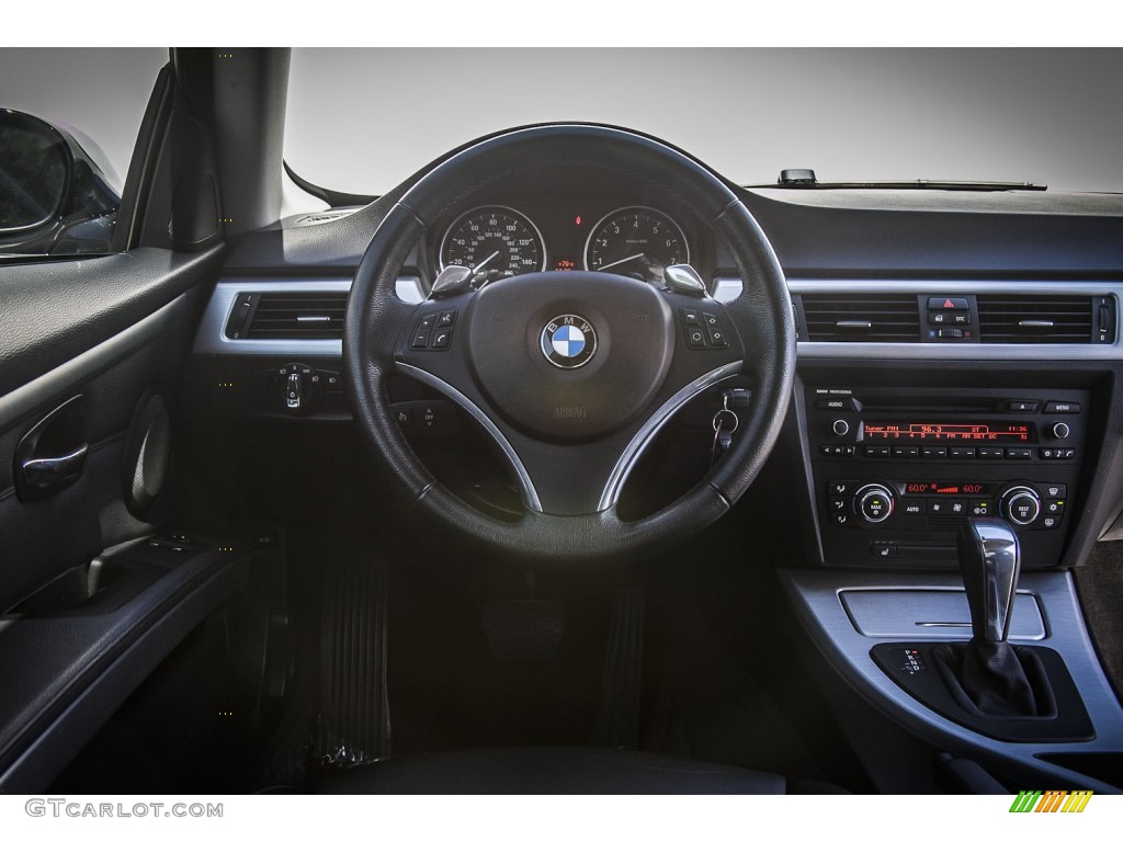 2009 BMW 3 Series 335i Coupe Black Dashboard Photo #80287143