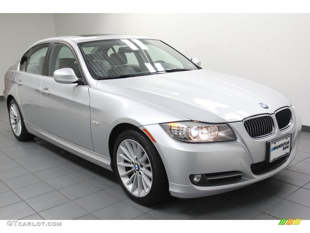 2011 3 Series 335i Sedan - Titanium Silver Metallic / Gray Dakota Leather photo #8