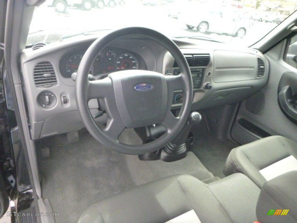 Medium Dark Flint Interior 2011 Ford Ranger XLT SuperCab 4x4 Photo #80287824