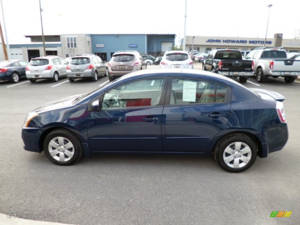 2012 Sentra 2.0 - Blue Onyx / Charcoal photo #8