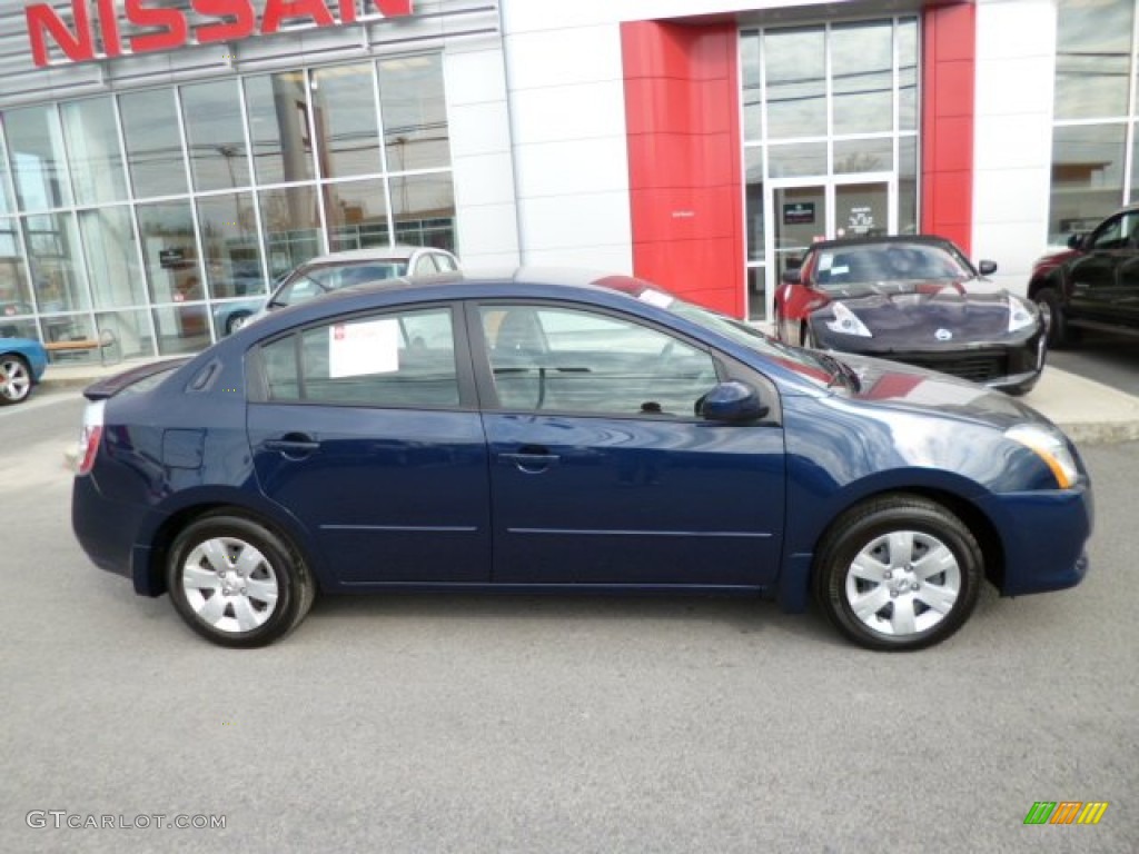 2012 Sentra 2.0 - Blue Onyx / Charcoal photo #12