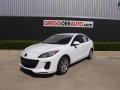 2013 Crystal White Pearl Mica Mazda MAZDA3 i SV 4 Door  photo #2