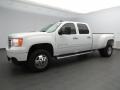 Summit White 2013 GMC Sierra 3500HD Denali Crew Cab 4x4 Dually Exterior