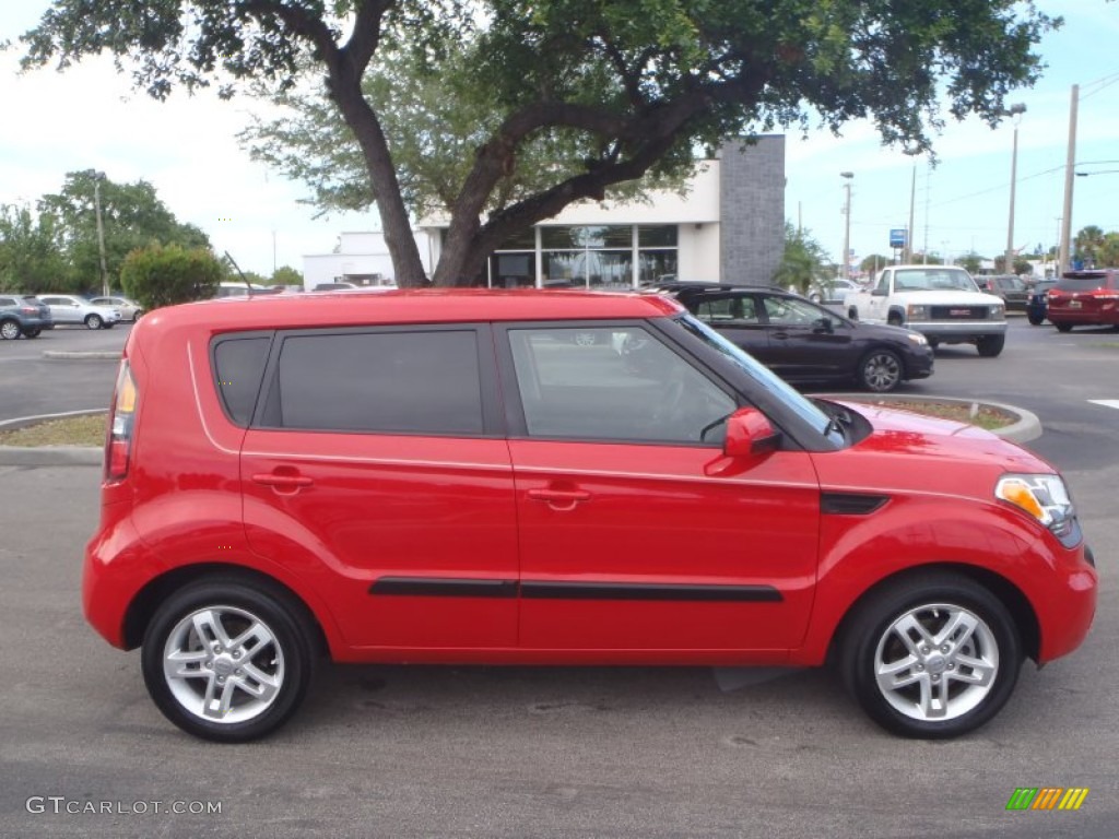 Molten Red 2011 Kia Soul ! Exterior Photo #80292320
