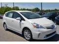 2013 Blizzard White Pearl Toyota Prius v Five Hybrid  photo #3