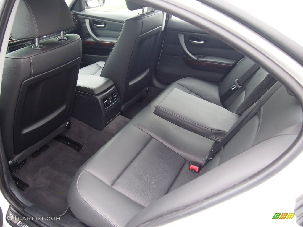 Black Interior 2010 BMW 3 Series 328i Sedan Photo #80293064
