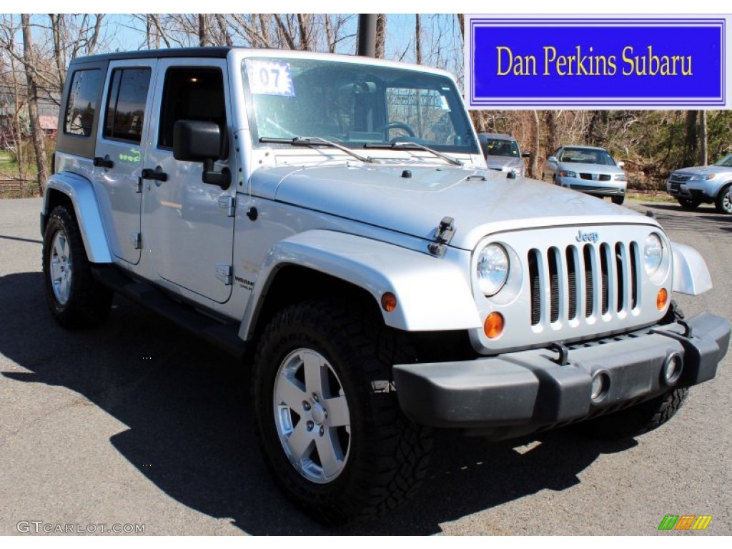 Bright Silver Metallic Jeep Wrangler Unlimited