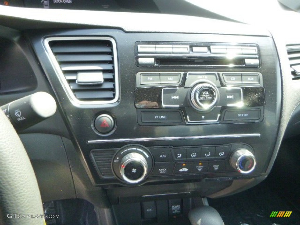 2013 Honda Civic LX Sedan Controls Photo #80293178