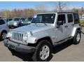 2007 Bright Silver Metallic Jeep Wrangler Unlimited Sahara 4x4  photo #3