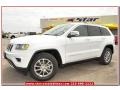 2014 Bright White Jeep Grand Cherokee Limited  photo #1