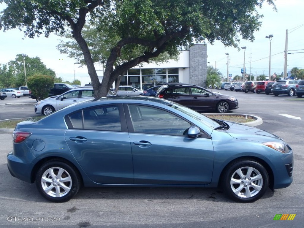 Gunmetal Blue Mica 2010 Mazda MAZDA3 i Touring 4 Door Exterior Photo #80293778