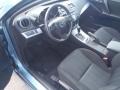 Black 2010 Mazda MAZDA3 i Touring 4 Door Interior Color