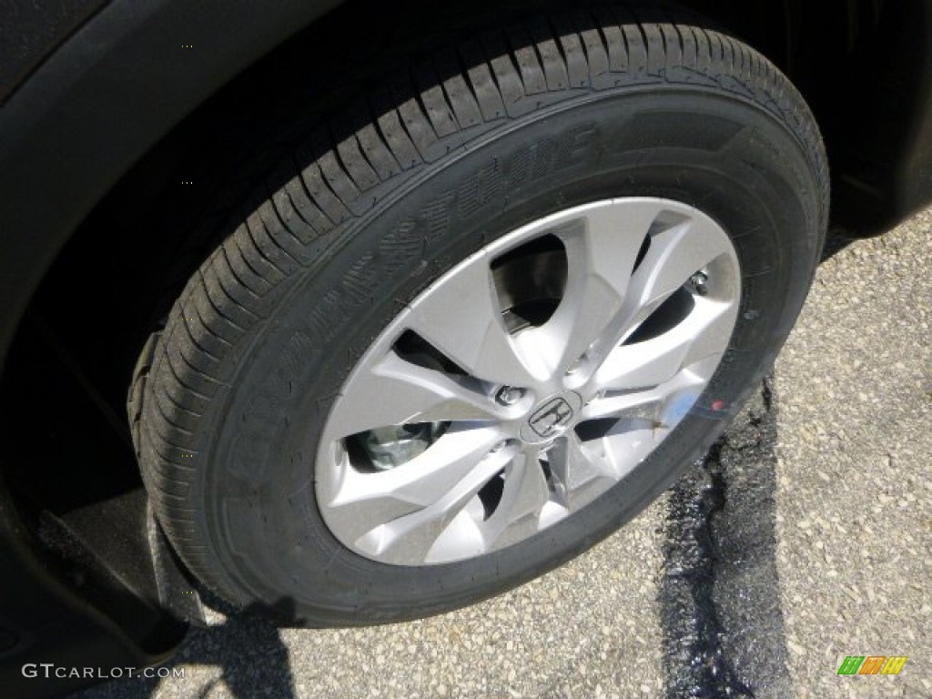 2013 CR-V EX AWD - Polished Metal Metallic / Gray photo #9