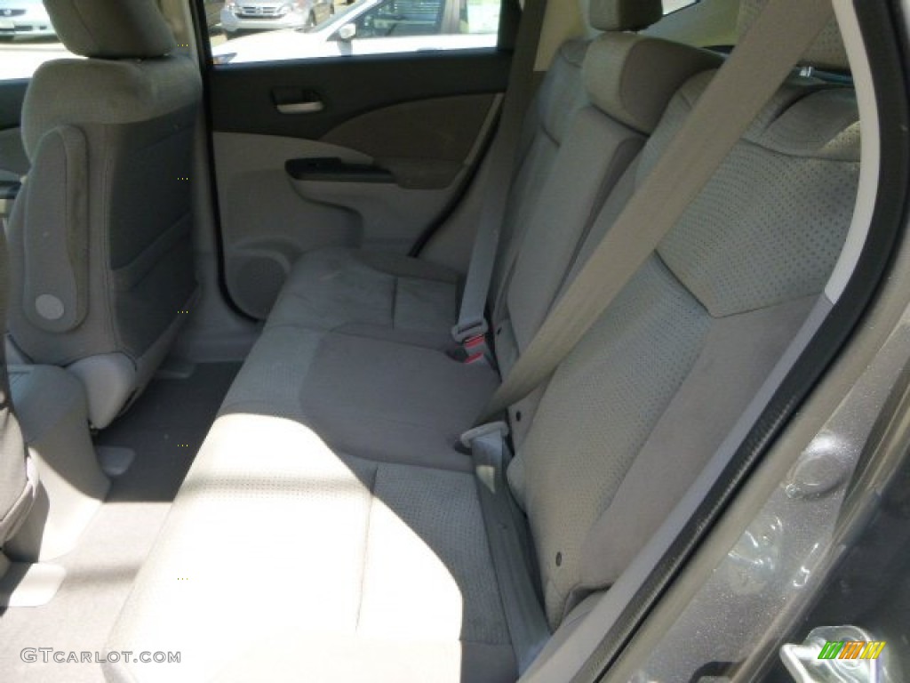 2013 CR-V EX AWD - Polished Metal Metallic / Gray photo #11