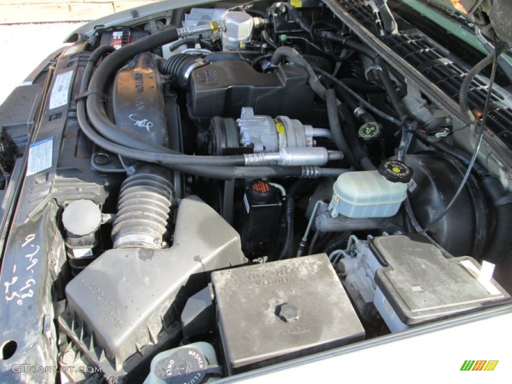 1998 Chevrolet S10 LS Extended Cab Engine Photos