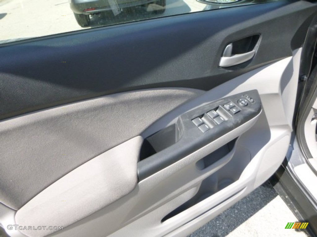 2013 CR-V EX AWD - Polished Metal Metallic / Gray photo #14