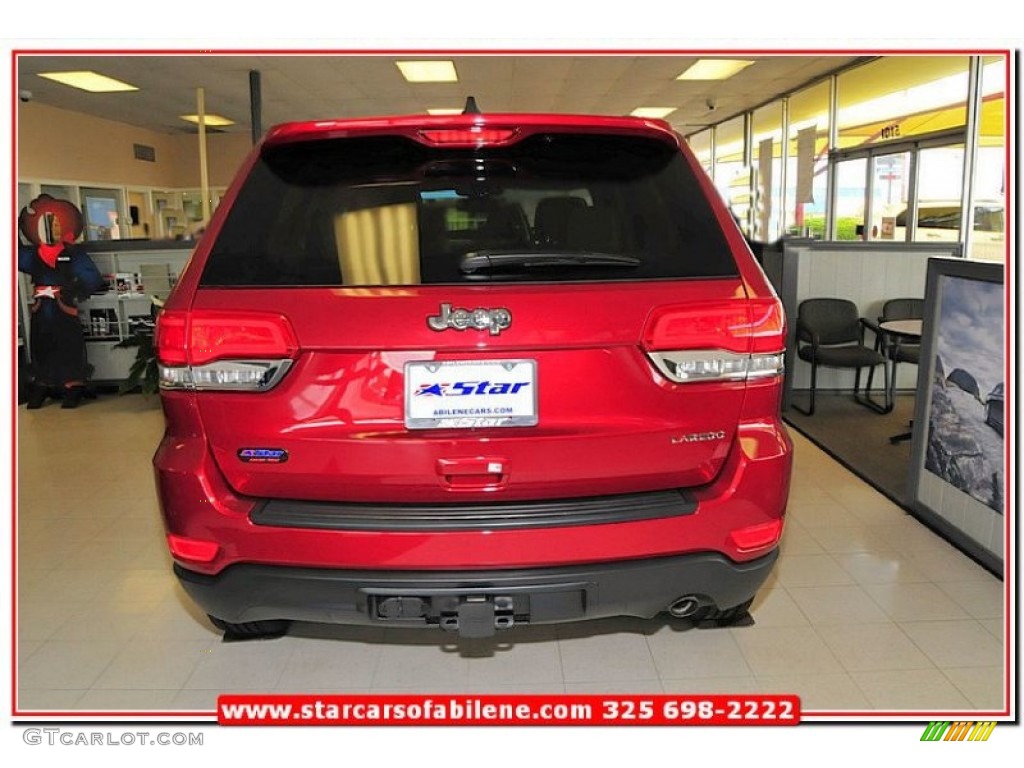 2014 Grand Cherokee Laredo - Deep Cherry Red Crystal Pearl / New Zealand Black/Light Frost photo #4