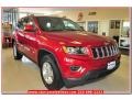 2014 Deep Cherry Red Crystal Pearl Jeep Grand Cherokee Laredo  photo #7