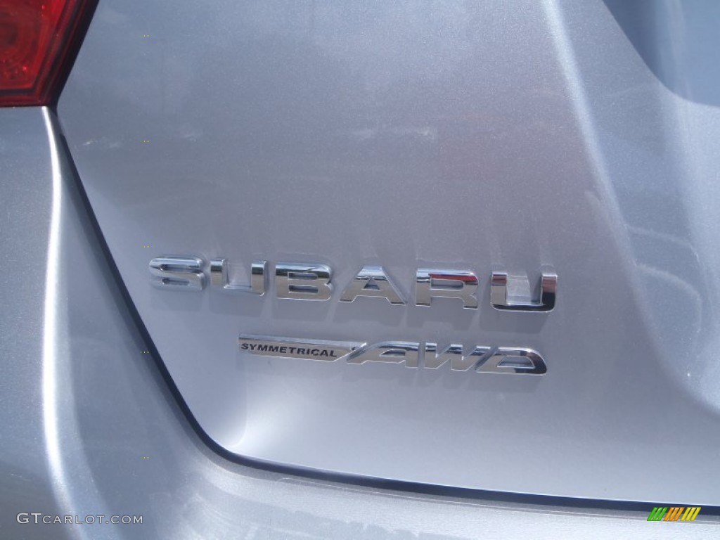 2012 Impreza 2.0i Premium 5 Door - Ice Silver Metallic / Black photo #6