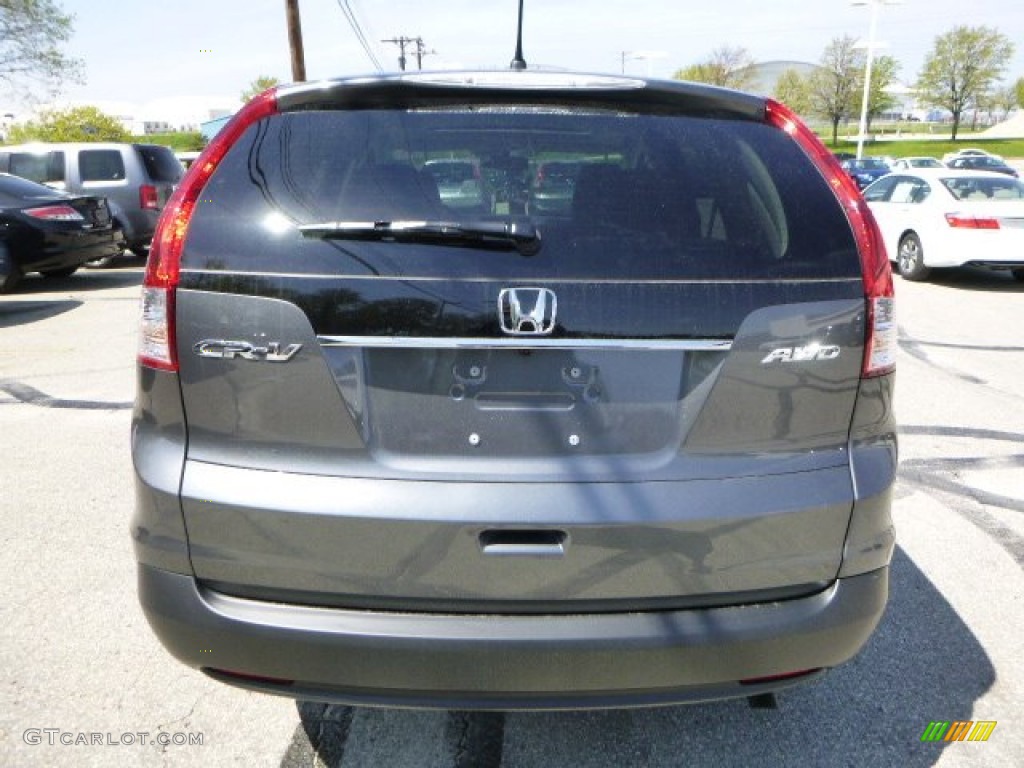 2013 CR-V EX AWD - Polished Metal Metallic / Gray photo #4