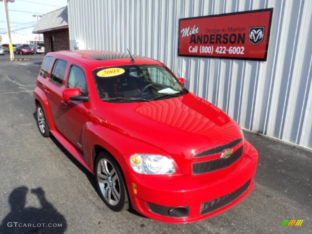 2008 HHR SS - Victory Red / Ebony Black/Red photo #1