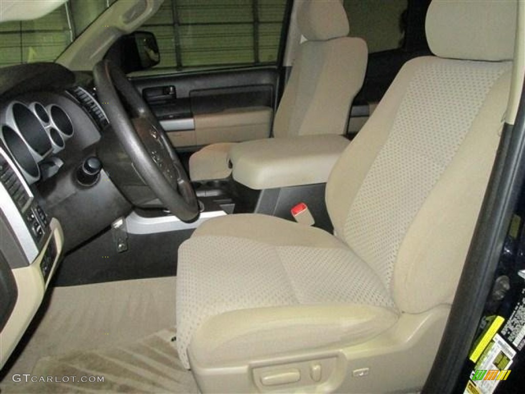2011 Tundra SR5 Double Cab 4x4 - Black / Sand Beige photo #11