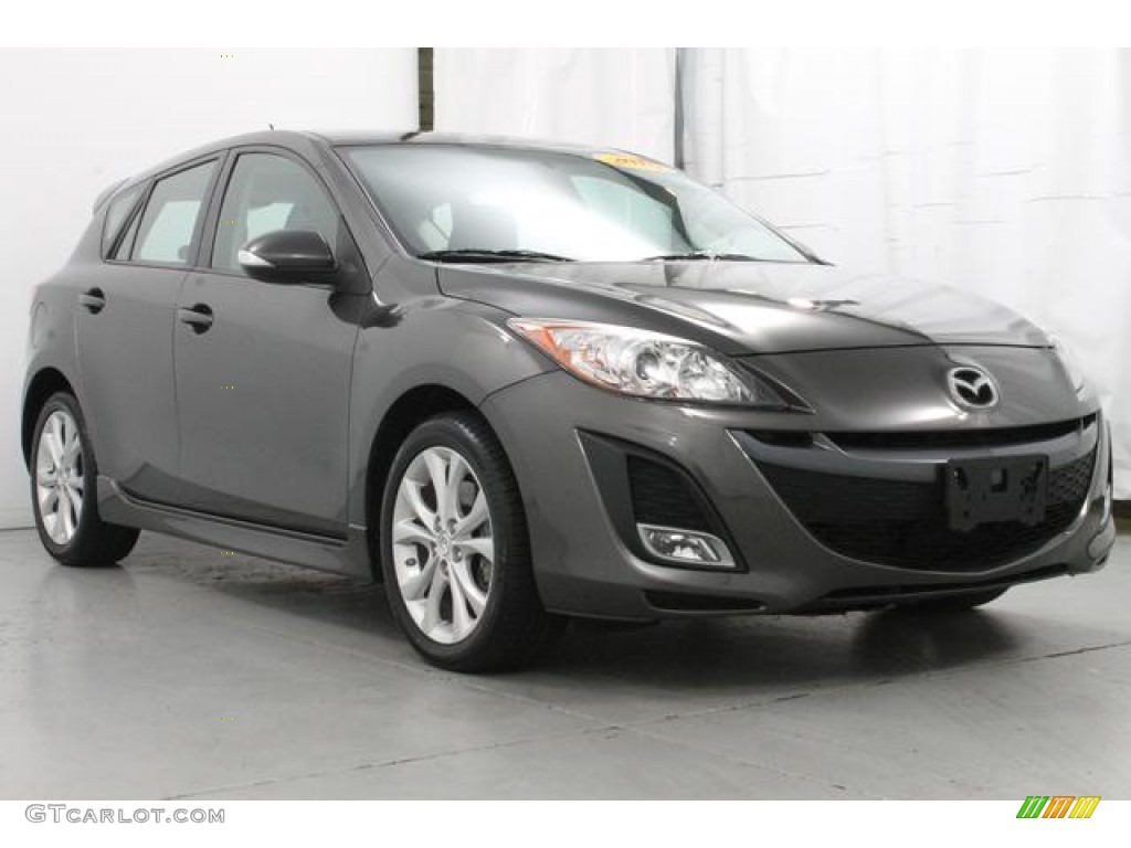 Graphite Mica 2010 Mazda MAZDA3 s Grand Touring 5 Door Exterior Photo #80296311