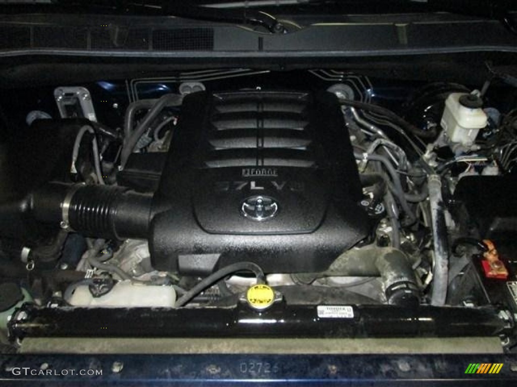 2011 Tundra SR5 Double Cab 4x4 - Black / Sand Beige photo #22