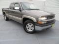 2000 Charcoal Gray Metallic Chevrolet Silverado 1500 LS Extended Cab 4x4  photo #1