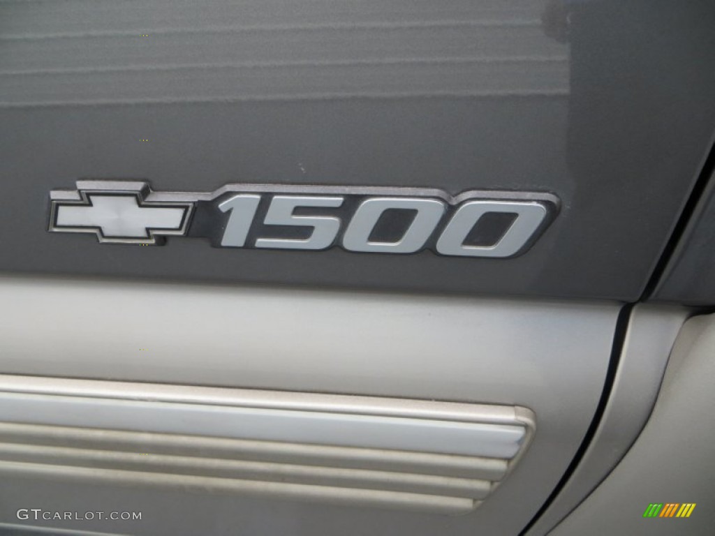 2000 Silverado 1500 LS Extended Cab 4x4 - Charcoal Gray Metallic / Medium Gray photo #15
