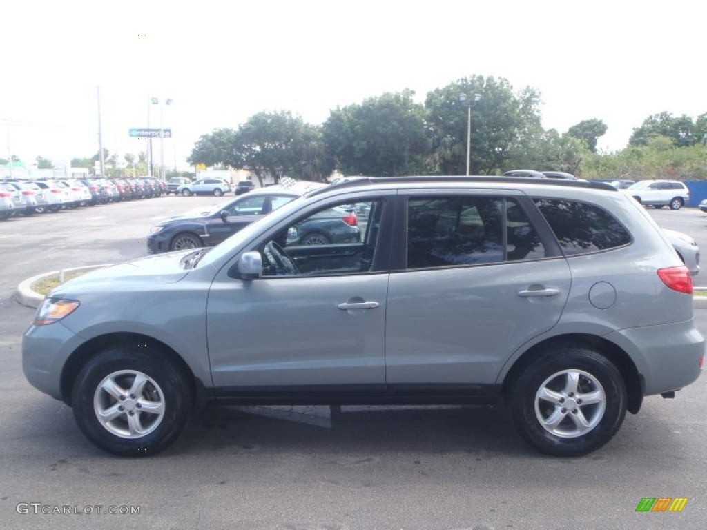 Steel Gray 2008 Hyundai Santa Fe GLS Exterior Photo #80298488