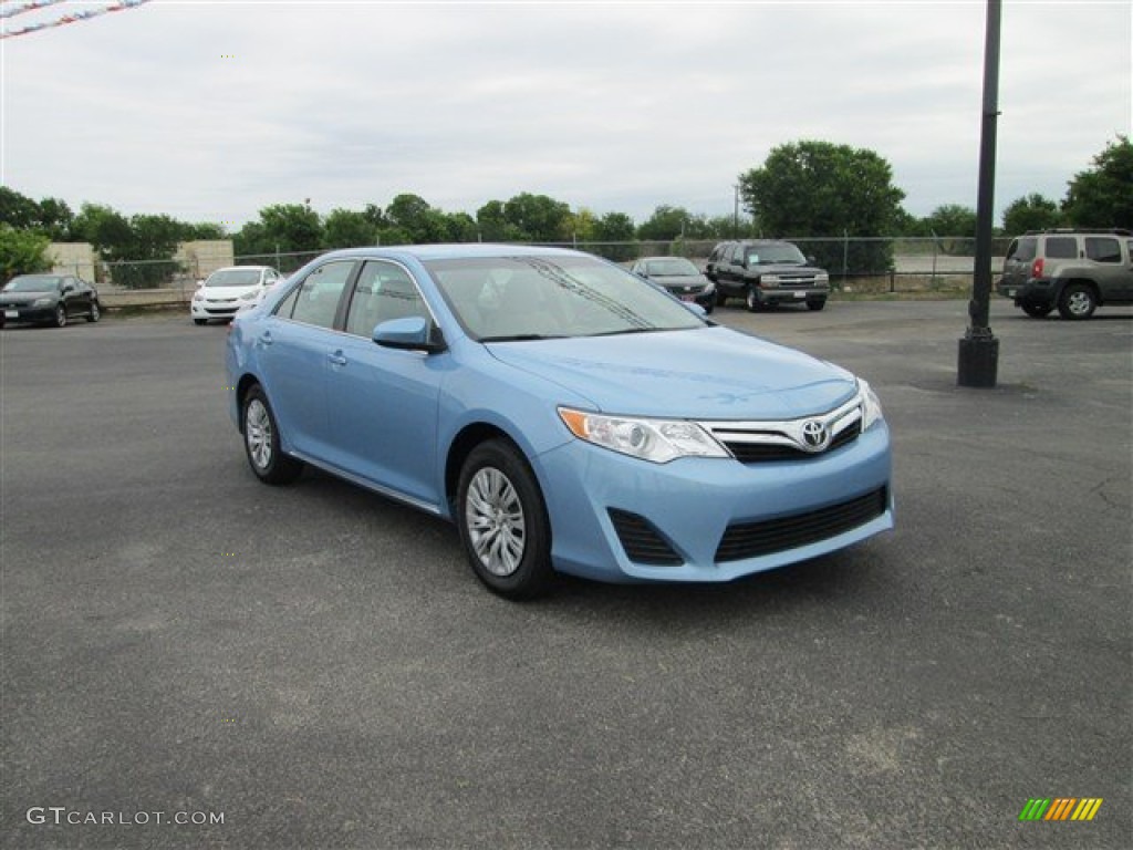 Clearwater Blue Metallic 2012 Toyota Camry LE Exterior Photo #80298765