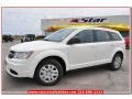 2013 White Dodge Journey American Value Package  photo #1